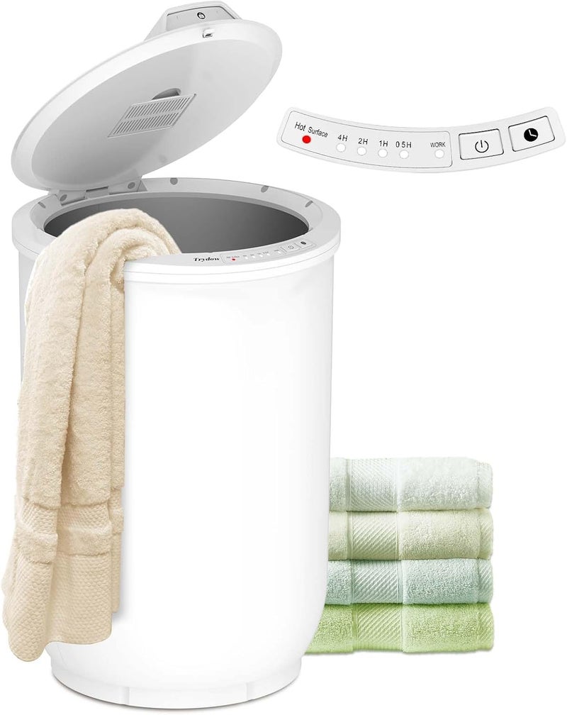 Trydow Ultra Large Capacity Towel Warmer Bucket, Rapid Heating with Timer, One-Button Control, Safety Lock, Perfect for Home and Spa - Image 1
